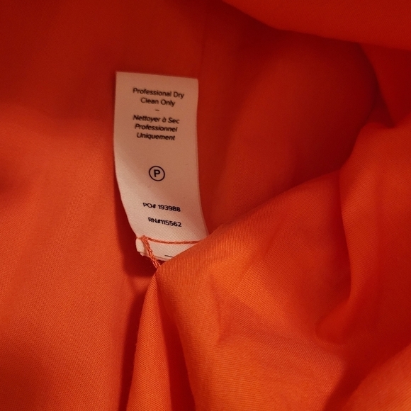 NWT Cinq a Sept Neon Coral Lynn Dress - Picture 5 of 7
